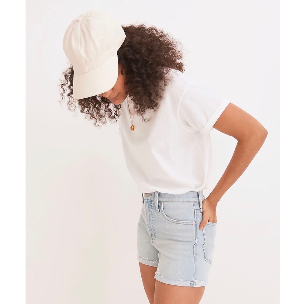 Madewell The Perfect Jean Short Fallon Wash Pride Rainbow Edition Size 25